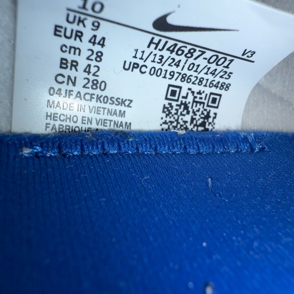 Nike LD 1000 'Vast Grey Blue Lagoon' - NWOT - Size 10 - Picture 9 of 9